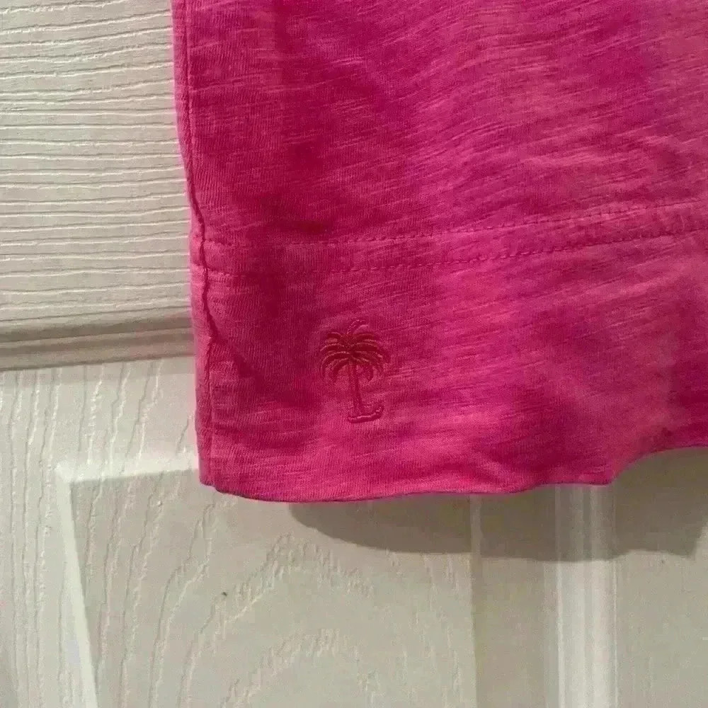 Lilly Pulitzer cassie pima cotton 3/4 sleeve pink  mini dress size xs - Picture 3 of 8